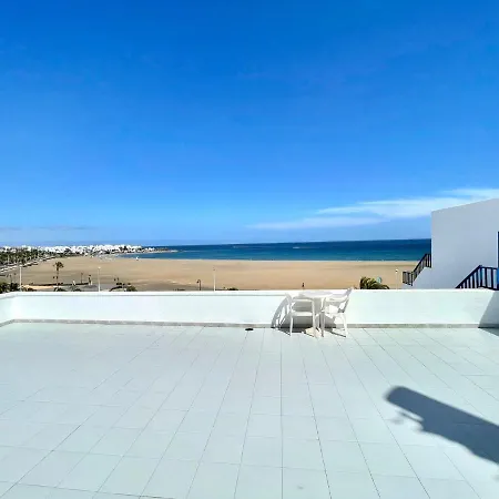 Atico Con Wifi, Vista A Oceano En Primea Linea De Playa Διαμέρισμα